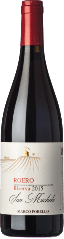 27,95 € 免费送货 | 红酒 Marco Porello San Michele 预订 D.O.C.G. Roero 皮埃蒙特 意大利 Nebbiolo 瓶子 75 cl