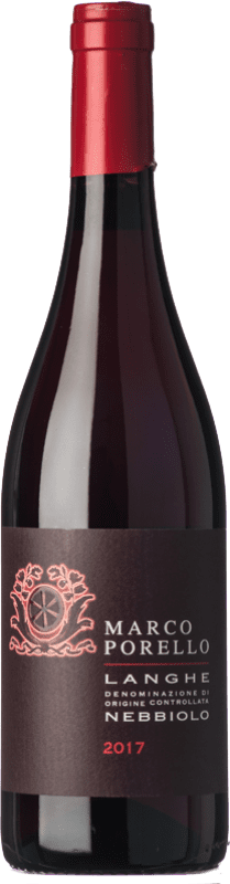 16,95 € Free Shipping | Red Wine Marco Porello D.O.C. Langhe Piemonte Italy Nebbiolo 75 cl