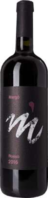 19,95 € Envio grátis | Vinho tinto Margò Rosso I.G.T. Umbria Úmbria Itália Sangiovese Garrafa 75 cl