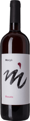 24,95 € Envio grátis | Vinho rosé Margò Rosato I.G.T. Umbria Úmbria Itália Sangiovese Garrafa 75 cl