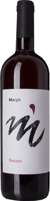 23,95 € 免费送货 | 玫瑰酒 Margò Rosato I.G.T. Umbria 翁布里亚 意大利 Sangiovese 瓶子 75 cl