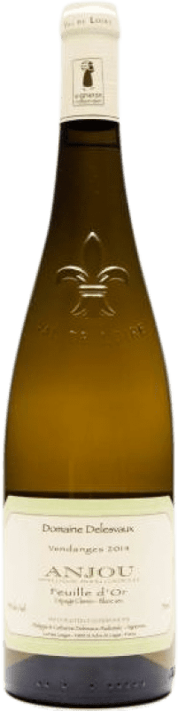 19,95 € 送料無料 | 白ワイン Philippe Delesvaux Feuille d'Or A.O.C. Anjou ロワール フランス Chenin — シュナン Eco — エコ ビオ オーガニック 75 cl