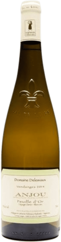 19,95 € Envío gratis | Vino blanco Philippe Delesvaux Blanc Feuille d'Or A.O.C. Anjou Loire Francia Chenin Blanco Botella 75 cl