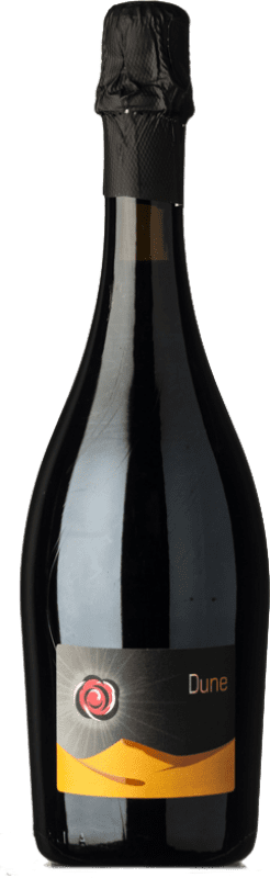 10,95 € Envio grátis | Espumante tinto Mariotti Frizzante Dune I.G.T. Emilia Romagna Emília-Romanha Itália Ancellotta Fortana Garrafa 75 cl