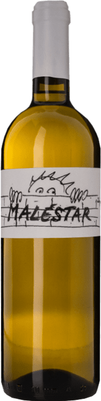 11,95 € 免费送货 | 白酒 Mariotti Maléstar I.G.T. Emilia Romagna 艾米利亚 - 罗马涅 意大利 Montúa 瓶子 75 cl