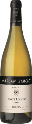18,95 € 送料無料 | 白ワイン Simčič Marjan I.G. Primorska Goriška Brda スロベニア Pinot Gris — ピノ・グリ 75 cl
