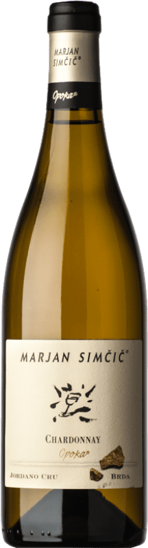 53,95 € Spedizione Gratuita | Vino bianco Simčič Marjan Opoka I.G. Primorska Goriška Brda Slovenia Chardonnay Bottiglia 75 cl