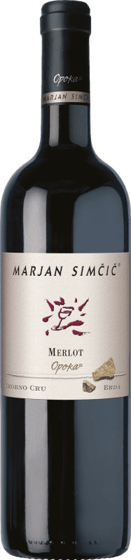 66,95 € 免费送货 | 红葡萄酒 Simčič Marjan Opoka I.G. Primorska Goriška Brda 斯洛文尼亚 Merlot — 梅洛 75 cl