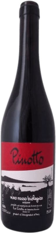 34,95 € Бесплатная доставка | Красное вино Le Coste Pinotto I.G. Vino da Tavola Лацио Италия Syrah, Pinot Black бутылка 75 cl