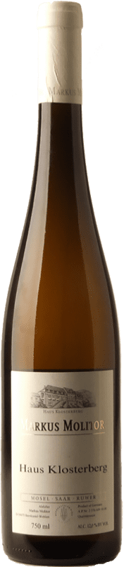 15,95 € Бесплатная доставка | Белое вино Markus Molitor Haus Klosterberg Q.b.A. Mosel Германия Riesling — Рислинг Бутылка 75 cl
