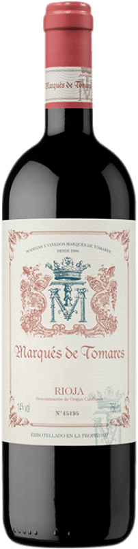 14,95 € Бесплатная доставка | Красное вино Marqués de Tomares старения D.O.Ca. Rioja Ла-Риоха Испания Tempranillo, Graciano бутылка 75 cl