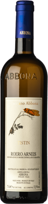 13,95 € Free Shipping | White wine Abbona Tistin D.O.C.G. Roero Piemonte Italy Arneis Bottle 75 cl