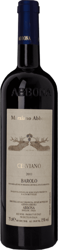 55,95 € Envío gratis | Vino tinto Abbona Cerviano D.O.C.G. Barolo Piemonte Italia Nebbiolo Botella 75 cl
