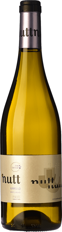 8,95 € Envío gratis | Vino blanco Mas Bertran Nutt blanc Crianza D.O. Montsant Cataluña España Xarel·lo Botella 75 cl