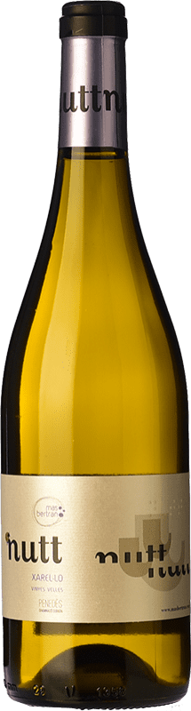 18,95 € Free Shipping | White Wine Mas Bertran Nutt Crianza — Aged D.O. Montsant Catalonia Spain Xarel·lo Bottle 75 cl