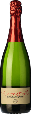 13,95 € Бесплатная доставка | Белое игристое вино Mas Bertran Brut Nature — Брют Натюр Ancestral — Анисстральный молодое D.O. Penedès Каталония Испания Xarel·lo — Шарелло 75 cl