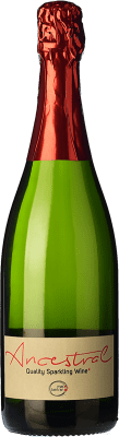 13,95 € Envio grátis | Espumante branco Mas Bertran Ancestral Brut Nature Jovem D.O. Penedès Catalunha Espanha Xarel·lo Garrafa 75 cl