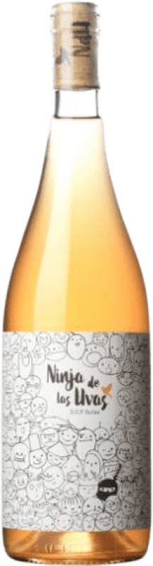 16,95 € Spedizione Gratuita | Vino bianco La del Terreno Ninja de las Uvas Blanco D.O. Bullas Regione di Murcia Spagna Macabeo Bottiglia 75 cl