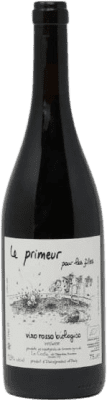 28,95 € Бесплатная доставка | Красное вино Le Coste Primeur I.G. Vino da Tavola Лацио Италия Aleático Органический бутылка 75 cl