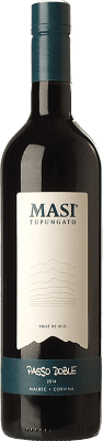 13,95 € Free Shipping | Red wine Tupungato Passo Doble I.G. Valle de Uco Uco Valley Argentina Malbec, Corvina Bottle 75 cl