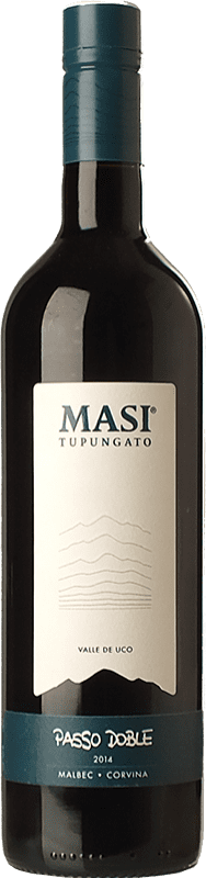 13,95 € Envoi gratuit | Vin Rouge Tupungato Passo Doble I.G. Valle de Uco Uco Valley Argentine Malbec, Corvina Eco — Biologique Bouteille 75 cl