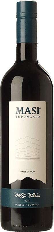 13,95 € Envío gratis | Vino tinto Tupungato Passo Doble I.G. Valle de Uco Valle de Uco Argentina Malbec, Corvina Botella 75 cl