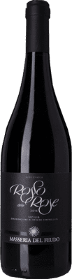 15,95 € Envoi gratuit | Vin rouge Masseria del Feudo Rosso delle Rose D.O.C. Sicilia Sicile Italie Nero d'Avola Bouteille 75 cl