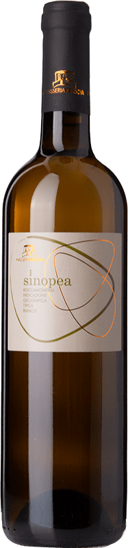 14,95 € 免费送货 | 白酒 Felicia Sinopea I.G.T. Roccamonfina 坎帕尼亚 意大利 Falanghina 瓶子 75 cl