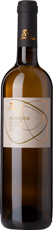 15,95 € Spedizione Gratuita | Vino bianco Felicia Sinopea I.G.T. Roccamonfina Campania Italia Falanghina Bottiglia 75 cl