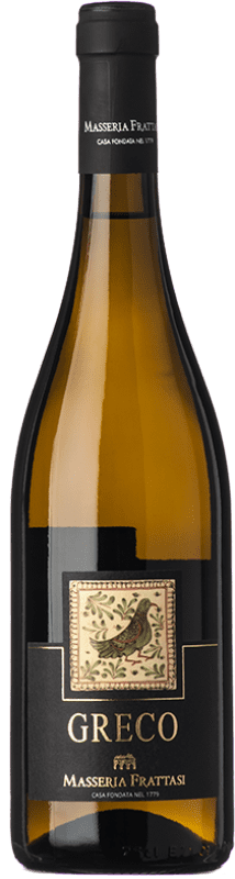 17,95 € Бесплатная доставка | Белое вино Frattasi I.G.T. Beneventano Кампанья Италия Greco бутылка 75 cl