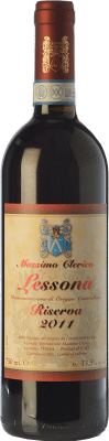 63,95 € Envío gratis | Vino tinto Massimo Clerico Reserva D.O.C. Lessona Piemonte Italia Nebbiolo Botella 75 cl