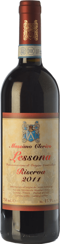 63,95 € Envoi gratuit | Vin rouge Massimo Clerico Réserve D.O.C. Lessona Piémont Italie Nebbiolo Bouteille 75 cl