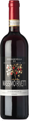59,95 € Kostenloser Versand | Rotwein Massimo Rivetti Serraboella Reserve D.O.C.G. Barbaresco Piemont Italien Nebbiolo Flasche 75 cl