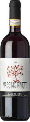 35,95 € Бесплатная доставка | Красное вино Massimo Rivetti D.O.C.G. Barbaresco Пьемонте Италия Nebbiolo бутылка 75 cl