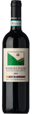 16,95 € Envío gratis | Vino tinto Matteo Correggia D.O.C. Barbera d'Alba Piemonte Italia Barbera Botella 75 cl