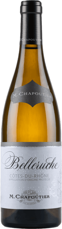 15,95 € Envoi gratuit | Vin Blanc Michel Chapoutier Belleruche Crianza A.O.C. Côtes du Rhône Rhône France Garnacha — Grenache, Roussanne, Viognier, Bourboulenc, Clairette Bouteille 75 cl