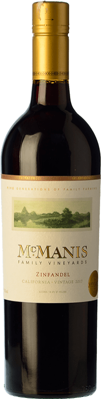 18,95 € Envoi gratuit | Vin Rouge McManis Chêne I.G. California Californie États Unis Zinfandel Eco — Biologique 75 cl