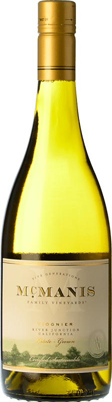 17,95 € Free Shipping | White wine McManis I.G. California California United States Viognier Bottle 75 cl