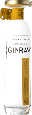 49,95 € Free Shipping | Gin Mediterranean Premium Ginraw Barcelona D.O. Catalunya Catalonia Spain Bottle 70 cl