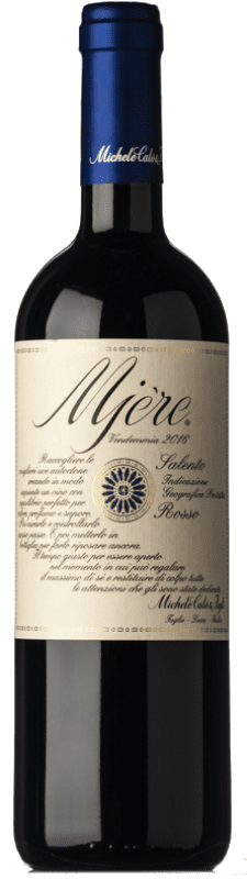 16,95 € Spedizione Gratuita | Vino Rosso Michele Calò & Figli Mjère I.G.T. Salento Puglia Italia Negroamaro 75 cl