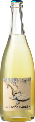 33,95 € Бесплатная доставка | Белое игристое вино Microbio Va-llena x Jonás Brut — брют Испания Verdejo — Вердехо 75 cl