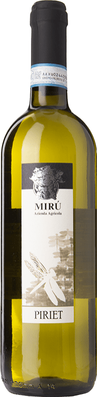 9,95 € 免费送货 | 白酒 Mirù Piriet D.O.C. Colline Novaresi  皮埃蒙特 意大利 Erbaluce 瓶子 75 cl