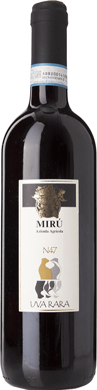 11,95 € Envoi gratuit | Vin rouge Mirù Uva D.O.C. Colline Novaresi  Piémont Italie Rara Bouteille 75 cl