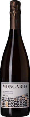 16,95 € 免费送货 | 白起泡酒 Mongarda Extradry 额外的干燥 D.O.C.G. Prosecco di Conegliano-Valdobbiadene 威尼托 意大利 Glera 瓶子 75 cl