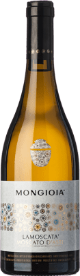 28,95 € 免费送货 | 甜葡萄酒 Mongioia La Moscata D.O.C.G. Moscato d'Asti 皮埃蒙特 意大利 Moscato — 麝香葡萄 Eco — 生态 有机 天然 75 cl
