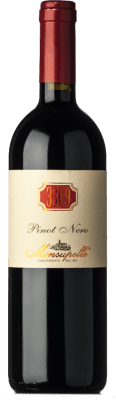 24,95 € 免费送货 | 红酒 Monsupello 3309 I.G.T. Provincia di Pavia 伦巴第 意大利 Pinot Black 瓶子 75 cl