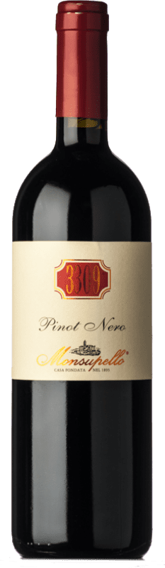 24,95 € Free Shipping | Red wine Monsupello 3309 I.G.T. Provincia di Pavia Lombardia Italy Pinot Black Bottle 75 cl