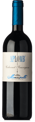 28,95 € Kostenloser Versand | Rotwein Monsupello Aplomb I.G.T. Provincia di Pavia Lombardei Italien Cabernet Sauvignon 75 cl