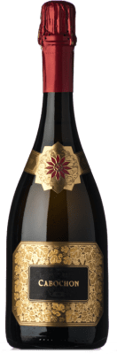 83,95 € 免费送货 | 白起泡酒 Monte Rossa Cabochon Fuoriserie Nº 021 香槟 D.O.C.G. Franciacorta 伦巴第 意大利 Pinot Black, Chardonnay 瓶子 75 cl