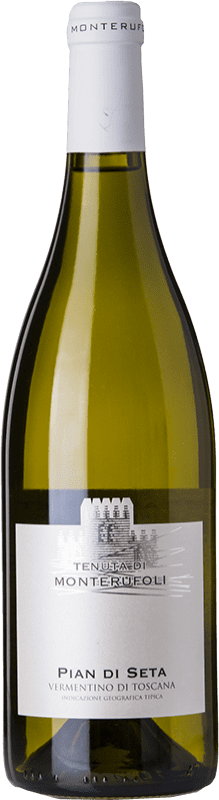21,95 € Envoi gratuit | Vin Blanc Monterufoli Pian di Seta I.G.T. Toscana Toscane Italie Vermentino 75 cl